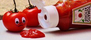 Wenn Ihr Hund sich mal wieder "parfümiert" hat, ist Ketchup ein gutes Gegenmittel!
